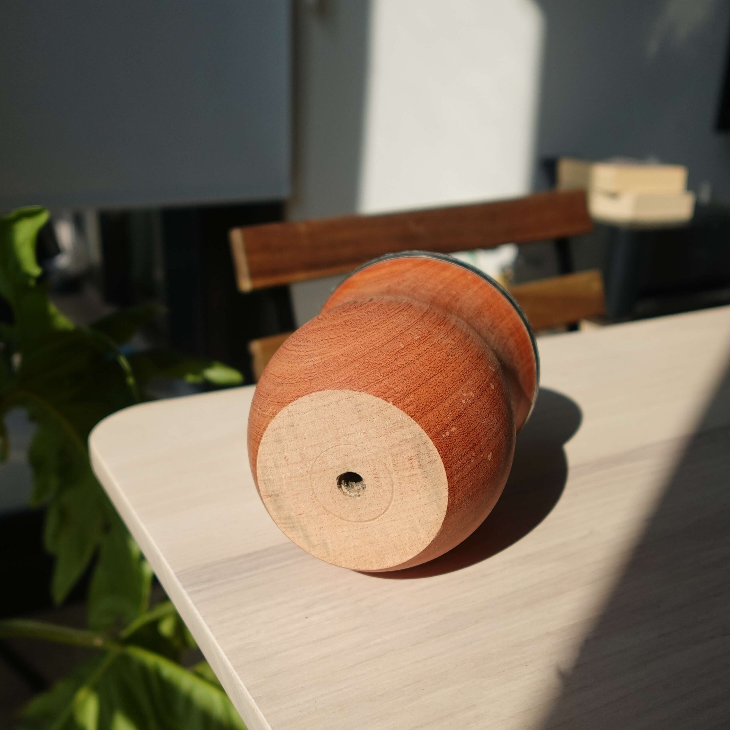 yerba mate gourd wood algarrobo 3 scaled ชุดแก้วชามาเต้ Yerba Mate Gourd ไม้ Algarrobo - Image 3