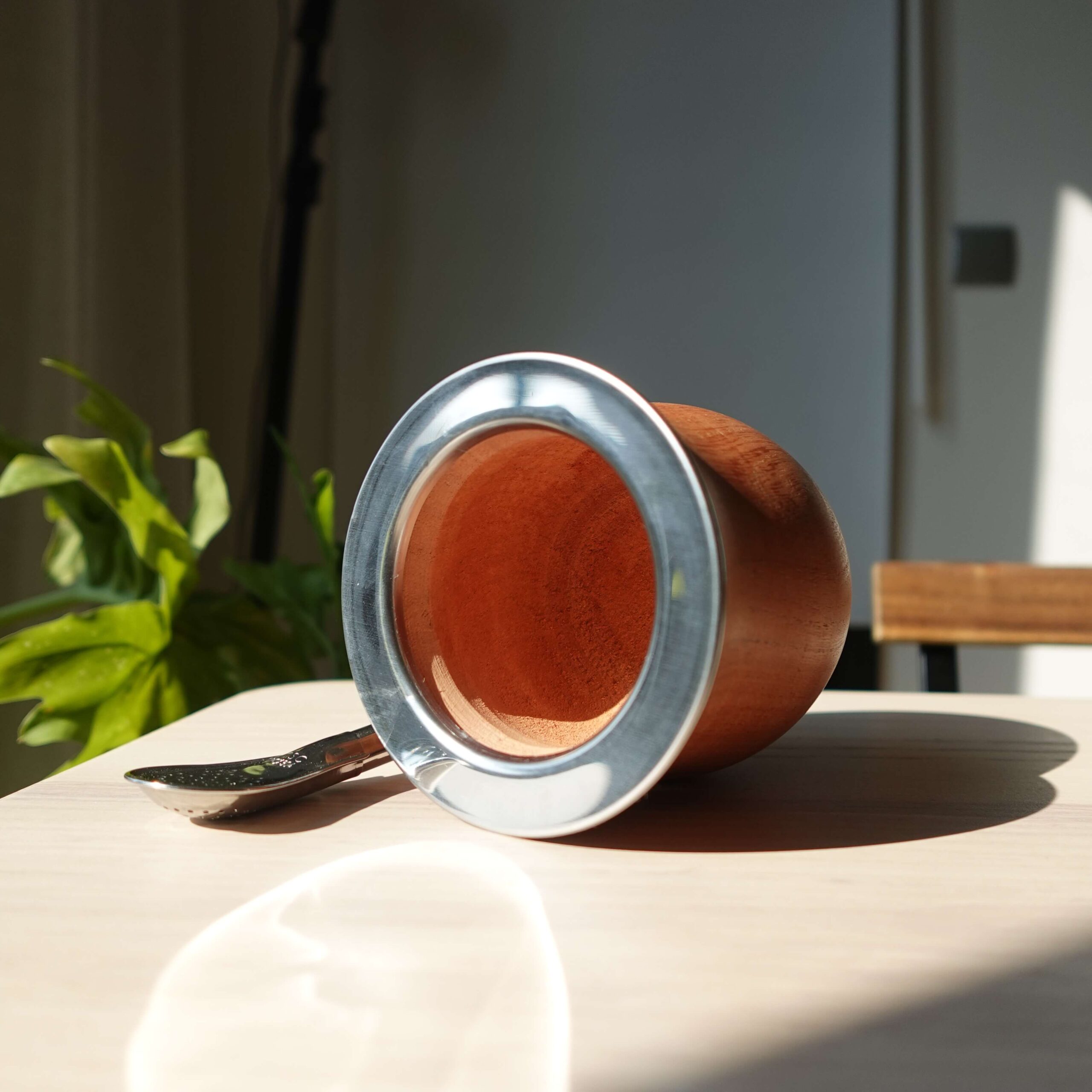 yerba mate gourd wood algarrobo 8 scaled ชุดแก้วชามาเต้ Yerba Mate Gourd ไม้ Algarrobo - Image 6