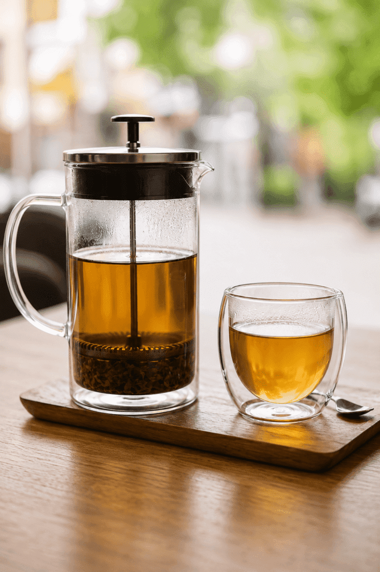 how to drink yerba mate french press